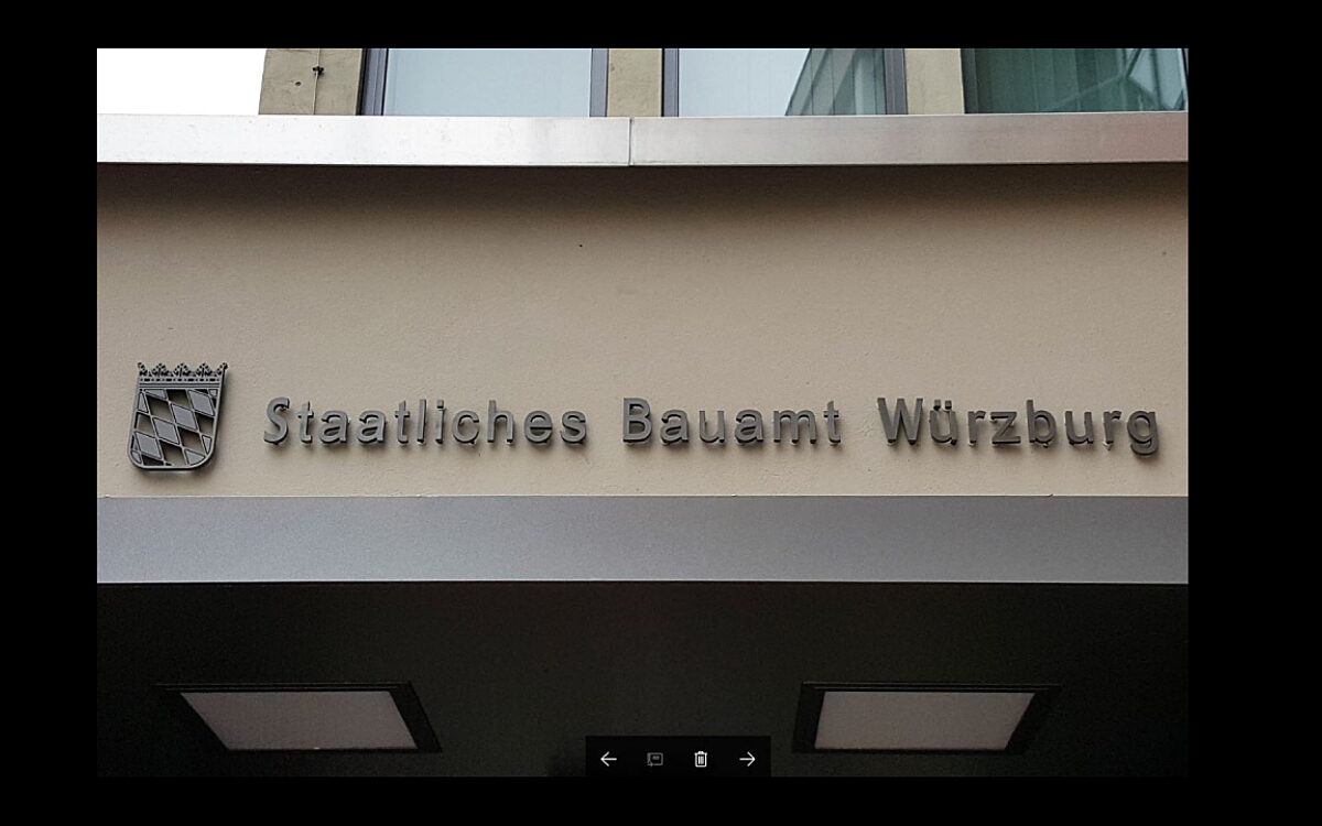 Das ist das Staatliche Bauamt Würzburg Das ist das Staatliche Bauamt Würzburg